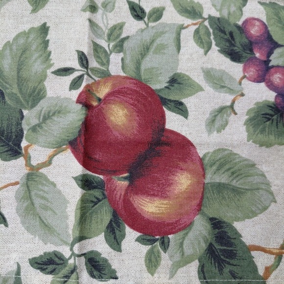 7 Kemp & Beatley Sonoma Servilleta Napkins Fruit Apple Cotton Cottagecore Fabric - Picture 7 of 10